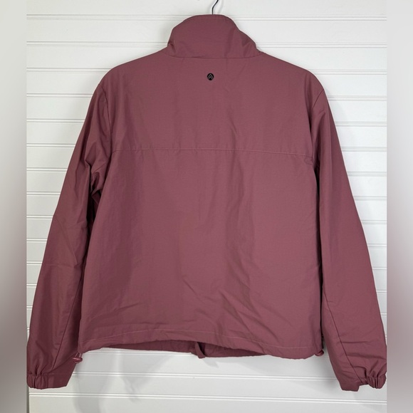 Traj3tory dusty mauve windbreaker jacket. Size Large. - Picture 2 of 7